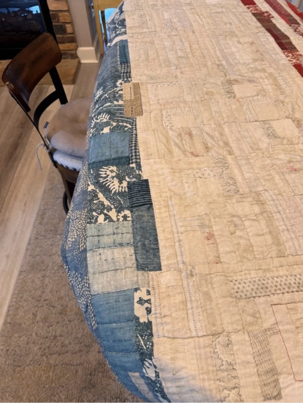 Pottery Barn Americana Quilt & Shams NEW!